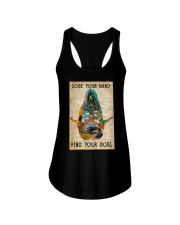 LOSE YOUR MIND FIND YOUR SOUL Ladies Flowy Tank tile