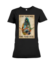 LOSE YOUR MIND FIND YOUR SOUL Premium Fit Ladies Tee tile