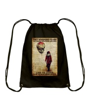 THEY WHISPERED TO HER Drawstring Bag tile