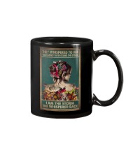 THEY WHISPERED TO HER Mug tile