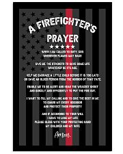 A FIREFIGHTER'S PRAYER 11x17 Poster front