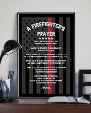 A FIREFIGHTER'S PRAYER 11x17 Poster lifestyle-poster-2