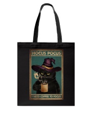 HOCUS POCUS I NEED COFFEE TO FOCUS Tote Bag tile