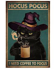 HOCUS POCUS I NEED COFFEE TO FOCUS 11x17 Poster front