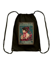 THEY WHISPERED TO HER Drawstring Bag tile