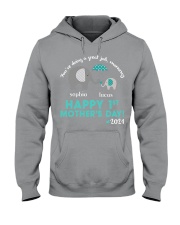 HAPPY 1ST MOTHER'S DAY - CUSTOM NAME Hooded Sweatshirt tile