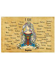 YOGA - I AM - CUSTOM NAME 24x16 Poster front
