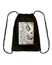 I CHOOSE YOU Drawstring Bag tile