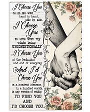I CHOOSE YOU 11x17 Poster front