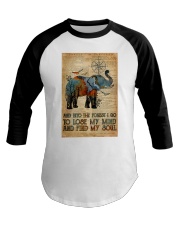 AND INTO THE FOREST I GO TO LOSE MY MIND Baseball Tee tile