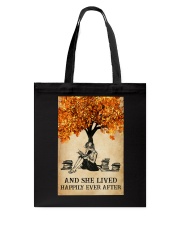 AND SHE LIVED HAPPILY EVER AFTER Tote Bag tile