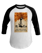 AND SHE LIVED HAPPILY EVER AFTER Baseball Tee tile