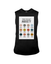 THINGS THAT HELP ANXIETY Sleeveless Tee tile