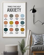 THINGS THAT HELP ANXIETY 11x17 Poster lifestyle-poster-1