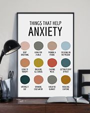 THINGS THAT HELP ANXIETY 11x17 Poster lifestyle-poster-2
