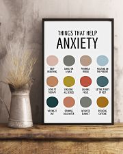 THINGS THAT HELP ANXIETY 11x17 Poster lifestyle-poster-3