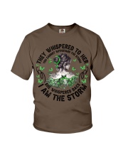 THEY WHISPERED TO HER YOU CANNOT WITHSTAND THE STORM Youth T-Shirt tile