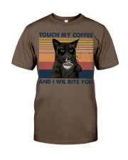 TOUCH MY COFFEE Classic T-Shirt tile