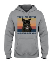 TOUCH MY COFFEE Hooded Sweatshirt tile