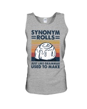 SYNONYM ROLLS JUST LIKE GRAMMAR USED TO MAKE Unisex Tank tile