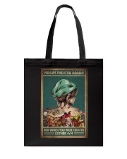 THIS IS THE MOMENT FOR WHICH YOU WERE CTEATED Tote Bag tile