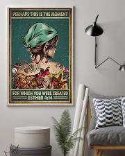 THIS IS THE MOMENT FOR WHICH YOU WERE CTEATED 11x17 Poster lifestyle-poster-1