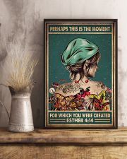 THIS IS THE MOMENT FOR WHICH YOU WERE CTEATED 11x17 Poster lifestyle-poster-3