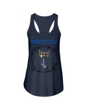 DIABETES CYCLE Ladies Flowy Tank tile