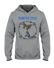 DIABETES CYCLE Hooded Sweatshirt tile