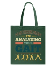 I'M NOT CHECKING YOU OUT Tote Bag tile