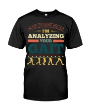 I'M NOT CHECKING YOU OUT Classic T-Shirt front