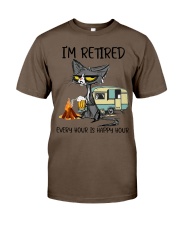 I RETIRED EVERY HOUR IS HAPPY HOUR Classic T-Shirt tile