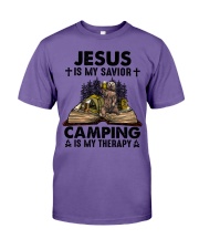 JESUS IS MY SAVIEN Premium Fit Mens Tee tile