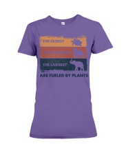 THE OLDEST THE STRONGEST THE LARGEST ARE FUELED Premium Fit Ladies Tee tile