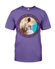 ASSUMING I'M JUST AN OLD LADY Premium Fit Mens Tee tile