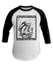 MYCOLOGIST HIKING CLUB Baseball Tee tile