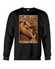 AND SHE LIVES HAPPILY EVER AFTER Crewneck Sweatshirt tile