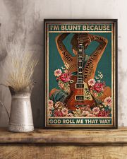 I'M BLUNT BECAUSE GOD ROLL ME THAT WAY 11x17 Poster lifestyle-poster-3