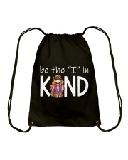 BE THE I IN KIND Drawstring Bag tile