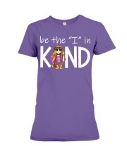 BE THE I IN KIND Premium Fit Ladies Tee tile
