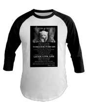TO MY SON Baseball Tee tile