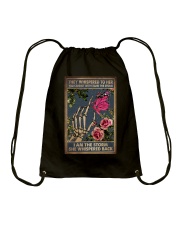THEY WHISPER TO HER Drawstring Bag tile
