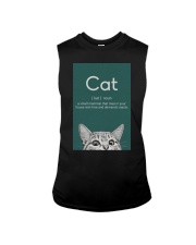 CAT - A SMALL MAMMAL THAT LIVES IN THE HOUSE Sleeveless Tee tile