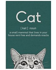 CAT - A SMALL MAMMAL THAT LIVES IN THE HOUSE 11x17 Poster front