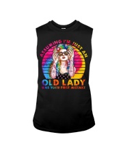 ASSUMING I'M THAT AN OLD LADY Sleeveless Tee tile