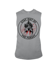 STAY OUT OF THE FOREST Sleeveless Tee tile