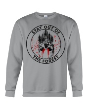 STAY OUT OF THE FOREST Crewneck Sweatshirt tile