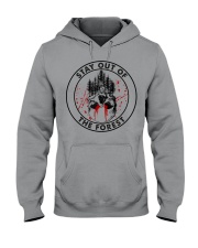 STAY OUT OF THE FOREST Hooded Sweatshirt tile