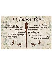 I CHOOSE YOU 17x11 Poster front