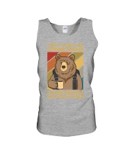 THAT'S WHAT I DO I DRINK COFFEE I HATE PEOPLE Unisex Tank tile